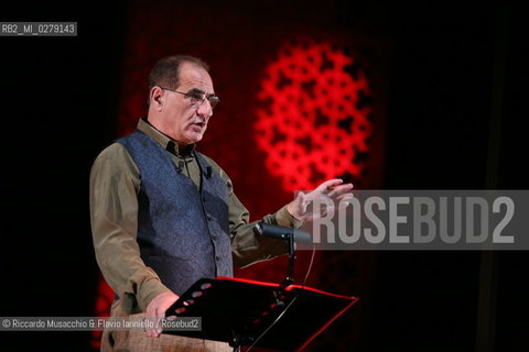Roma, Auditorium Parco della Musica 04 10 2007.Vincenzo Cerami legge Le Mille e una Notte .musiche di Aidan Zammit eseguite dallÕautore.. ©Riccardo Musacchio & Flavio Ianniello/Rosebud2