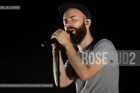 Rome, Auditorium Music Park  Jul 25 2013.Woodkid in concert.Yoann Lemoine (born 16 March 1983) is a French music video director, graphic designer and singer-songwriter. ©Riccardo Musacchio & Flavio Ianniello/Rosebud2