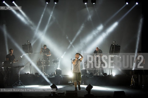Rome, Auditorium Music Park  Jul 25 2013.Woodkid in concert.Yoann Lemoine (born 16 March 1983) is a French music video director, graphic designer and singer-songwriter. ©Riccardo Musacchio & Flavio Ianniello/Rosebud2