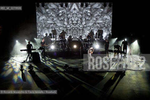 Rome, Auditorium Music Park  Jul 25 2013.Woodkid in concert.Yoann Lemoine (born 16 March 1983) is a French music video director, graphic designer and singer-songwriter. ©Riccardo Musacchio & Flavio Ianniello/Rosebud2