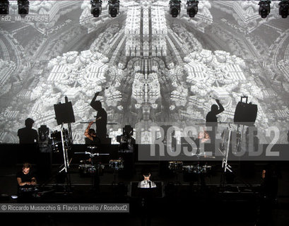 Rome, Auditorium Music Park  Jul 25 2013.Woodkid in concert.Yoann Lemoine (born 16 March 1983) is a French music video director, graphic designer and singer-songwriter. ©Riccardo Musacchio & Flavio Ianniello/Rosebud2