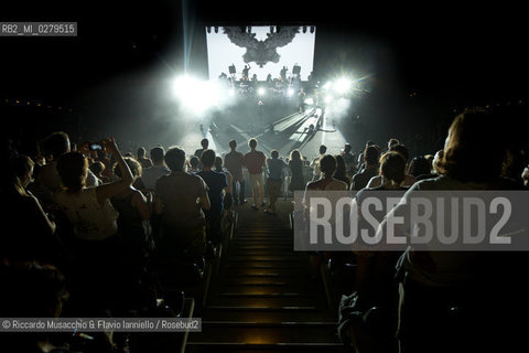 Rome, Auditorium Music Park  Jul 25 2013.Woodkid in concert.Yoann Lemoine (born 16 March 1983) is a French music video director, graphic designer and singer-songwriter. ©Riccardo Musacchio & Flavio Ianniello/Rosebud2