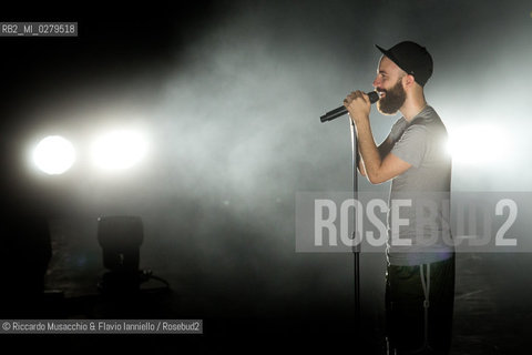Rome, Auditorium Music Park  Jul 25 2013.Woodkid in concert.Yoann Lemoine (born 16 March 1983) is a French music video director, graphic designer and singer-songwriter. ©Riccardo Musacchio & Flavio Ianniello/Rosebud2