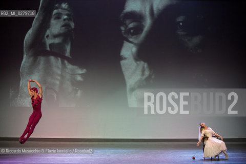 Roma, Auditorium Parco della Musica 28 07 2013.Tributo a Rudolf Nureyev Il mito e la passione .Gala Internazionale di danza..Nella foto: Lusymay Di Stefano e Claudio Coviello (Teatro alla Scala di Milano). ©Riccardo Musacchio & Flavio Ianniello/Rosebud2