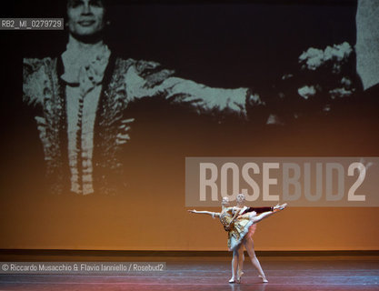 Roma, Auditorium Parco della Musica 28 07 2013.Tributo a Rudolf Nureyev Il mito e la passione .Gala Internazionale di danza..Nella foto: Maria Yakovleva e Denys Cherevychko (Opera di Vienna). ©Riccardo Musacchio & Flavio Ianniello/Rosebud2
