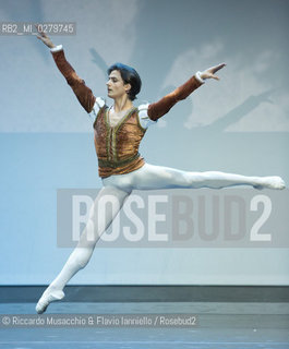 Roma, Auditorium Parco della Musica 28 07 2013.Tributo a Rudolf Nureyev Il mito e la passione .Gala Internazionale di danza..Nella foto: Giuseppe Picone étoile internazionale. ©Riccardo Musacchio & Flavio Ianniello/Rosebud2