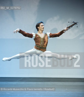 Roma, Auditorium Parco della Musica 28 07 2013.Tributo a Rudolf Nureyev Il mito e la passione .Gala Internazionale di danza..Nella foto: Giuseppe Picone étoile internazionale. ©Riccardo Musacchio & Flavio Ianniello/Rosebud2