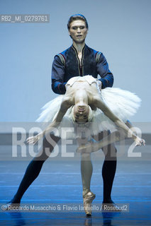 Roma, Auditorium Parco della Musica 28 07 2013.Tributo a Rudolf Nureyev Il mito e la passione .Gala Internazionale di danza..Nella foto: Lucia Lacarra e Marlon Dino (Bayerisches Staatsballet di Monaco di Baviera). ©Riccardo Musacchio & Flavio Ianniello/Rosebud2