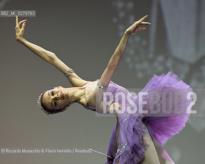 Roma, Auditorium Parco della Musica 28 07 2013.Tributo a Rudolf Nureyev Il mito e la passione .Gala Internazionale di danza..Nella foto: Maria Shirinkina e Vladimir Shklyarov (Balletto del Mariinsky-Kirov di San Pietroburgo. ©Riccardo Musacchio & Flavio Ianniello/Rosebud2