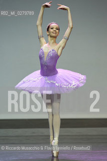 Roma, Auditorium Parco della Musica 28 07 2013.Tributo a Rudolf Nureyev Il mito e la passione .Gala Internazionale di danza..Nella foto: Maria Shirinkina e Vladimir Shklyarov (Balletto del Mariinsky-Kirov di San Pietroburgo. ©Riccardo Musacchio & Flavio Ianniello/Rosebud2