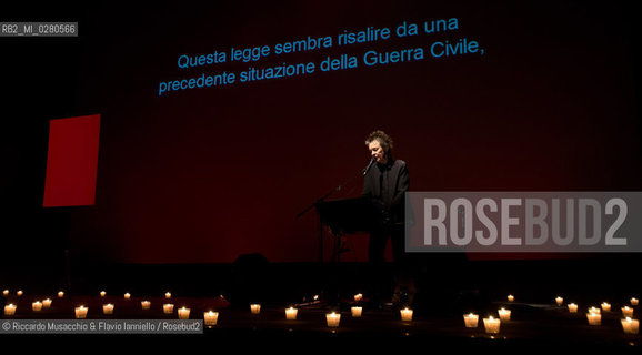 Roma, Auditorium Parco della Musica 14 03 2013.Libri come. Festa del Libro e della Lettura .Laurie Anderson Dirtday. ©Riccardo Musacchio & Flavio Ianniello/Rosebud2