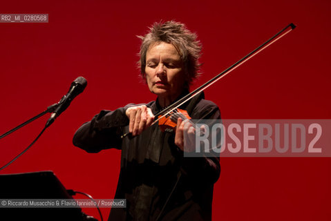 Roma, Auditorium Parco della Musica 14 03 2013.Libri come. Festa del Libro e della Lettura .Laurie Anderson Dirtday. ©Riccardo Musacchio & Flavio Ianniello/Rosebud2