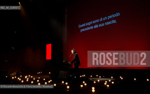 Roma, Auditorium Parco della Musica 14 03 2013.Libri come. Festa del Libro e della Lettura .Laurie Anderson Dirtday. ©Riccardo Musacchio & Flavio Ianniello/Rosebud2