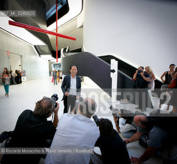 Roma, Museo del MAXXI 29 08 2013..Conferenza stampa di presentazione del Direttore Artistico Hou Hanru.. ©Riccardo Musacchio & Flavio Ianniello/Rosebud2