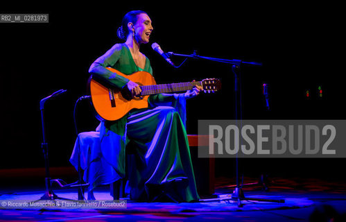 Rome, Auditorium  Music Park Sept 22 2013.Brazilian singer/composer Adriana Calcanhotto in concert. ©Riccardo Musacchio & Flavio Ianniello/Rosebud2