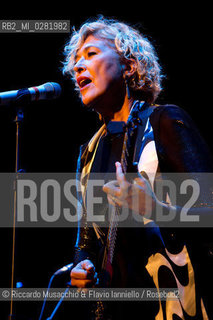 Rome, Auditorium  Music Park Sept 22 2013.Brazilian singer Lica Cecato in concert. ©Riccardo Musacchio & Flavio Ianniello/Rosebud2