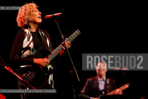 Rome, Auditorium  Music Park Sept 22 2013.Brazilian singer Lica Cecato in concert. ©Riccardo Musacchio & Flavio Ianniello/Rosebud2