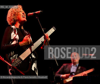 Rome, Auditorium  Music Park Sept 22 2013.Brazilian singer Lica Cecato in concert. ©Riccardo Musacchio & Flavio Ianniello/Rosebud2