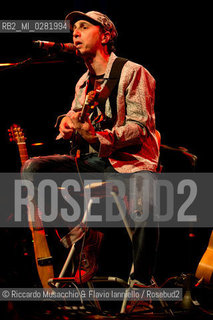 Rome, Auditorium  Music Park Sept 22 2013.Brazilian singer Zeca Bailero in concert with the guitarist Pedro Joia. ©Riccardo Musacchio & Flavio Ianniello/Rosebud2