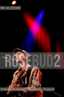 Rome, Auditorium  Music Park Sept 22 2013.Brazilian singer Zeca Bailero in concert with the guitarist Pedro Joia. ©Riccardo Musacchio & Flavio Ianniello/Rosebud2