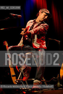 Rome, Auditorium  Music Park Sept 22 2013.Brazilian singer Zeca Bailero in concert with the guitarist Pedro Joia. ©Riccardo Musacchio & Flavio Ianniello/Rosebud2