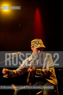 Rome, Auditorium  Music Park Sept 22 2013.Brazilian singer Zeca Bailero in concert with the guitarist Pedro Joia. ©Riccardo Musacchio & Flavio Ianniello/Rosebud2