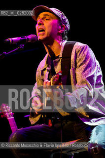Rome, Auditorium  Music Park Sept 22 2013.Brazilian singer Zeca Bailero in concert with the guitarist Pedro Joia. ©Riccardo Musacchio & Flavio Ianniello/Rosebud2