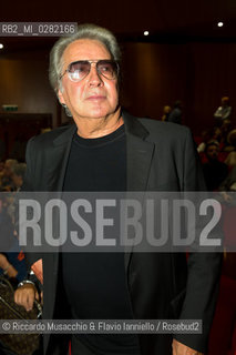 Roma, Auditorium parco della Musica 26 09 2013..Omaggio a Trovajoli .Orchestra e Coro dellAccademia Nazionale di Santa Cecilia.Franco Petracchi direttore.Enrico Pieranunzi pianoforte.Massimo Quarta violino.Nella foto: Lando Fiorini. ©Riccardo Musacchio & Flavio Ianniello/Rosebud2