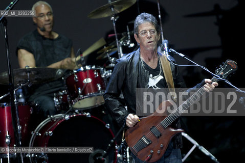 Roma, Auditorium Parco della Musica 25 07 2012. Luglio Suona Bene - Lou Reed in concerto.  ©Riccardo Musacchio & Flavio Ianniello/Rosebud2