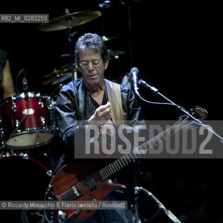 Roma, Auditorium Parco della Musica 25 07 2012. Luglio Suona Bene - Lou Reed in concerto.  ©Riccardo Musacchio & Flavio Ianniello/Rosebud2