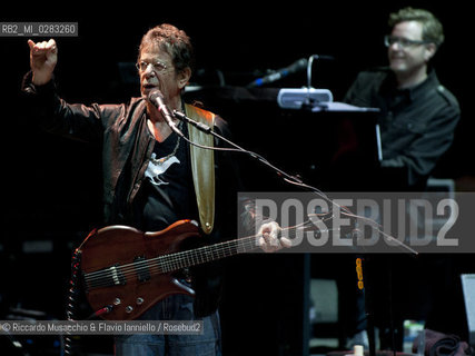 Roma, Auditorium Parco della Musica 25 07 2012. Luglio Suona Bene - Lou Reed in concerto.  ©Riccardo Musacchio & Flavio Ianniello/Rosebud2