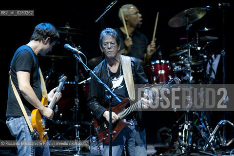 Roma, Auditorium Parco della Musica 25 07 2012. Luglio Suona Bene - Lou Reed in concerto.  ©Riccardo Musacchio & Flavio Ianniello/Rosebud2