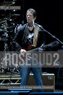 Roma, Auditorium Parco della Musica 25 07 2012. Luglio Suona Bene - Lou Reed in concerto.  ©Riccardo Musacchio & Flavio Ianniello/Rosebud2