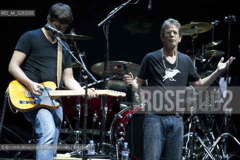 Roma, Auditorium Parco della Musica 25 07 2012. Luglio Suona Bene - Lou Reed in concerto.  ©Riccardo Musacchio & Flavio Ianniello/Rosebud2