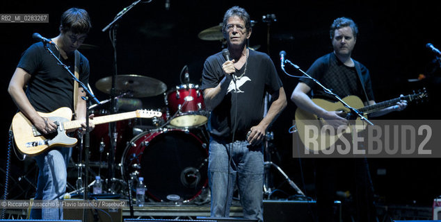 Roma, Auditorium Parco della Musica 25 07 2012. Luglio Suona Bene - Lou Reed in concerto.  ©Riccardo Musacchio & Flavio Ianniello/Rosebud2