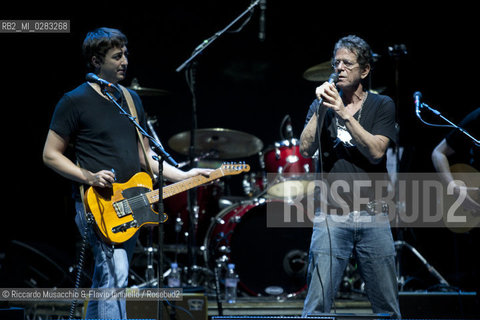 Roma, Auditorium Parco della Musica 25 07 2012. Luglio Suona Bene - Lou Reed in concerto.  ©Riccardo Musacchio & Flavio Ianniello/Rosebud2