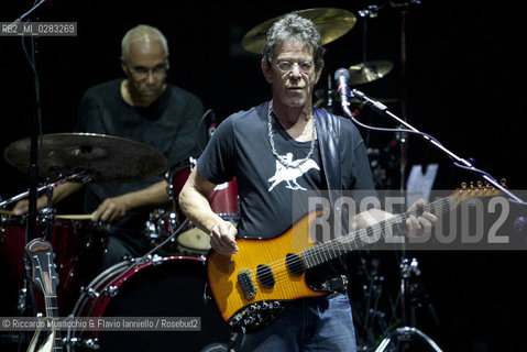 Roma, Auditorium Parco della Musica 25 07 2012. Luglio Suona Bene - Lou Reed in concerto.  ©Riccardo Musacchio & Flavio Ianniello/Rosebud2
