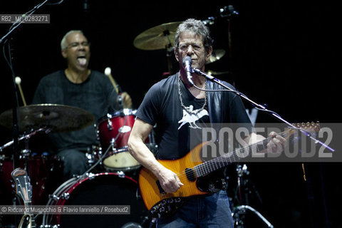 Roma, Auditorium Parco della Musica 25 07 2012. Luglio Suona Bene - Lou Reed in concerto.  ©Riccardo Musacchio & Flavio Ianniello/Rosebud2