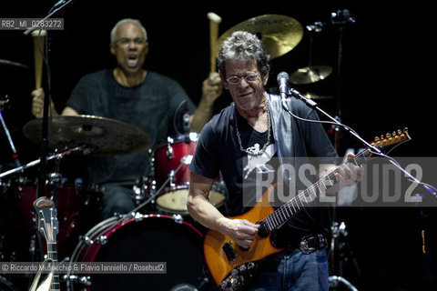 Roma, Auditorium Parco della Musica 25 07 2012. Luglio Suona Bene - Lou Reed in concerto.  ©Riccardo Musacchio & Flavio Ianniello/Rosebud2