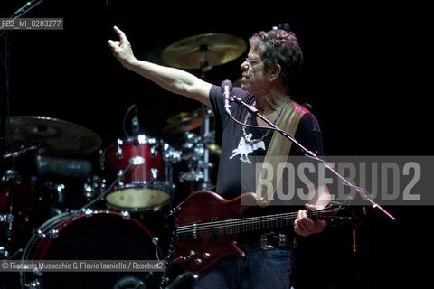 Roma, Auditorium Parco della Musica 25 07 2012. Luglio Suona Bene - Lou Reed in concerto.  ©Riccardo Musacchio & Flavio Ianniello/Rosebud2