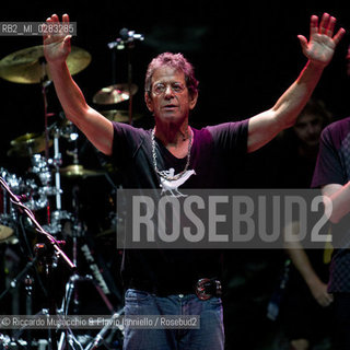 Roma, Auditorium Parco della Musica 25 07 2012. Luglio Suona Bene - Lou Reed in concerto.  ©Riccardo Musacchio & Flavio Ianniello/Rosebud2