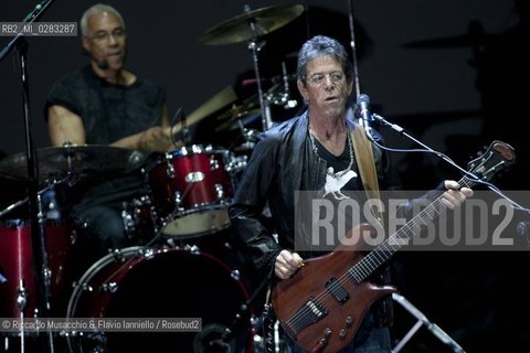 Roma, Auditorium Parco della Musica 25 07 2012. Luglio Suona Bene - Lou Reed in concerto.  ©Riccardo Musacchio & Flavio Ianniello/Rosebud2
