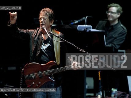 Roma, Auditorium Parco della Musica 25 07 2012. Luglio Suona Bene - Lou Reed in concerto.  ©Riccardo Musacchio & Flavio Ianniello/Rosebud2
