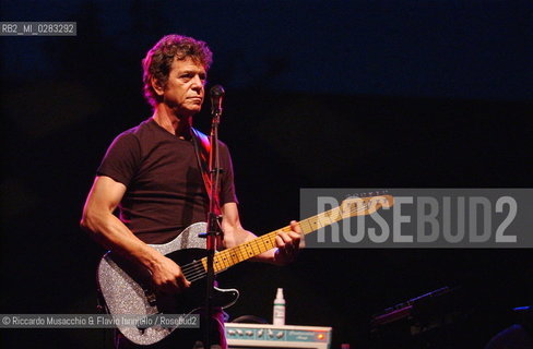 Roma, Auditorium Parco della Musica 25 07 2012. Luglio Suona Bene - Lou Reed in concerto.  ©Riccardo Musacchio & Flavio Ianniello/Rosebud2