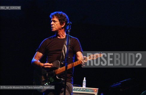 Roma, Auditorium Parco della Musica 25 07 2012. Luglio Suona Bene - Lou Reed in concerto.  ©Riccardo Musacchio & Flavio Ianniello/Rosebud2