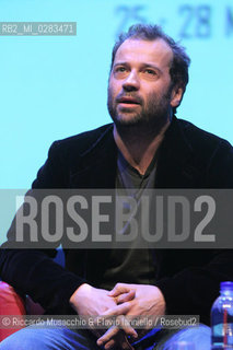 Roma, Auditorium Parco della Musica 26 03 2010.Libri Come festa del libro e della lettura.Nella foto: conferenza di Fabio Volo per le scuole superiori Come scrivo oi miei libri.. ©Riccardo Musacchio & Flavio Ianniello/Rosebud2