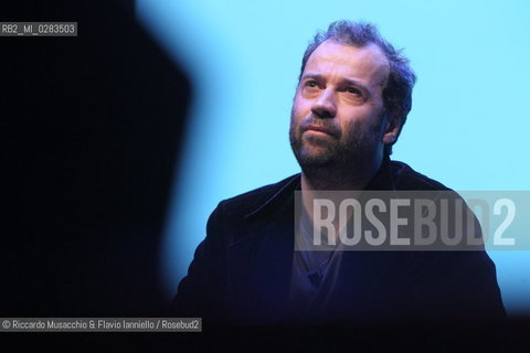 Roma, Auditorium Parco della Musica 26 03 2010.Libri Come festa del libro e della lettura.Nella foto: conferenza di Fabio Volo per le scuole superiori Come scrivo oi miei libri.. ©Riccardo Musacchio & Flavio Ianniello/Rosebud2