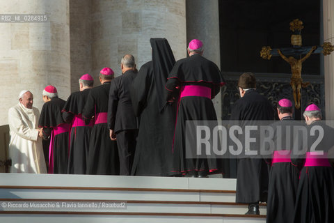 Città del Vaticano, Piazza San Pietro 11 12  2013.Udienza Generale Pontificia presieduta.da Sua Santità Papa Francesco. ©Riccardo Musacchio & Flavio Ianniello/Rosebud2