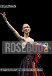 Roma Auditorium parco della Musica 26 01 2014.Eleonora Abbagnato e le Stelle dellOpéra di Parigi.Nella foto: Eleonora Abbagnato. ©Riccardo Musacchio & Flavio Ianniello/Rosebud2