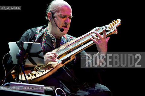 Roma, Auditorium Parco della Musica 21 11 2013.Area 40th Anniversary Tour 2013/2014.Patrizio Fariselli piano, synth.Paolo Tofani chitarra, elettronica.Ares Tavolazzi contrabbasso, basso elettrico.Walter Paoli batteria.. ©Riccardo Musacchio & Flavio Ianniello/Rosebud2